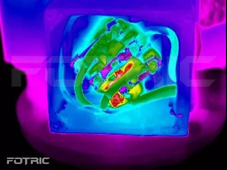 紅外熱像儀在水泵控制線路檢測方面的應用